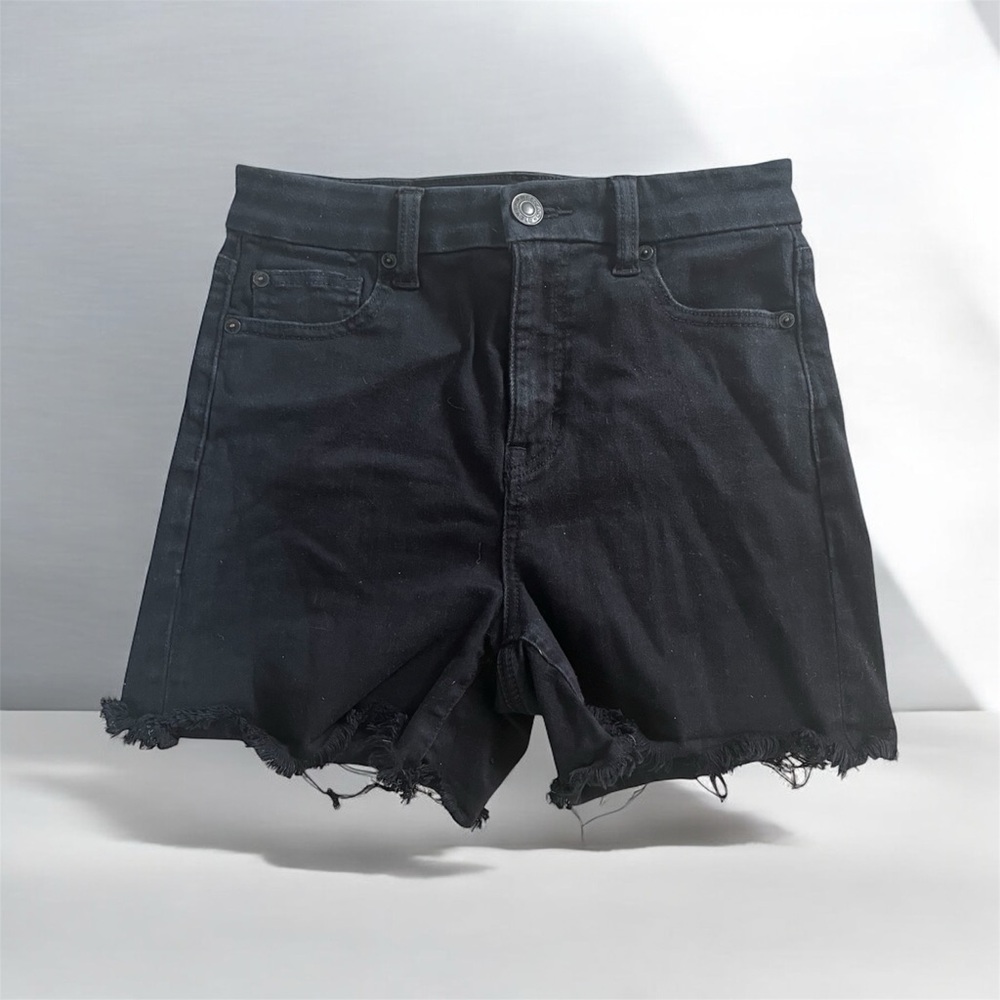 American Eagle Outfitters Black Jean Shorts Size 4
